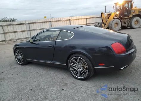 2005 Bentley Continental Gt from USA, damaged, VIN SCBCR63W65C028612